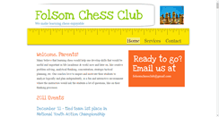 Desktop Screenshot of folsomchessclub.com